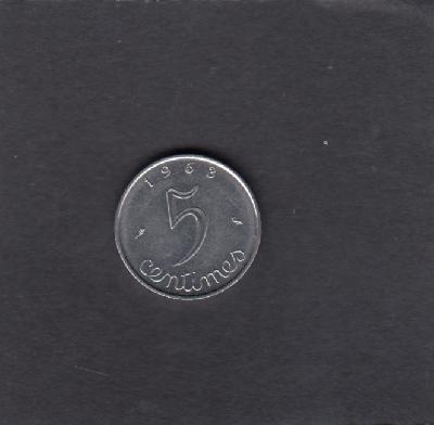 Beschrijving: 5 Centimes EAR  